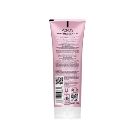 Pond's Bright Miracle Ultimate Clarity Niasorcinol Facial Foam, 100ml - Image 2