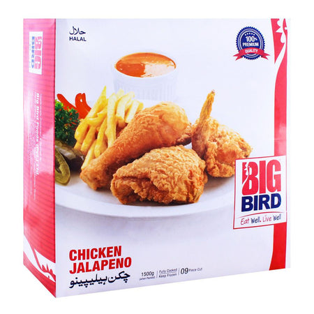 Big Bird Chicken Jalapeno, 9 Pieces, 1250gm - Main Image