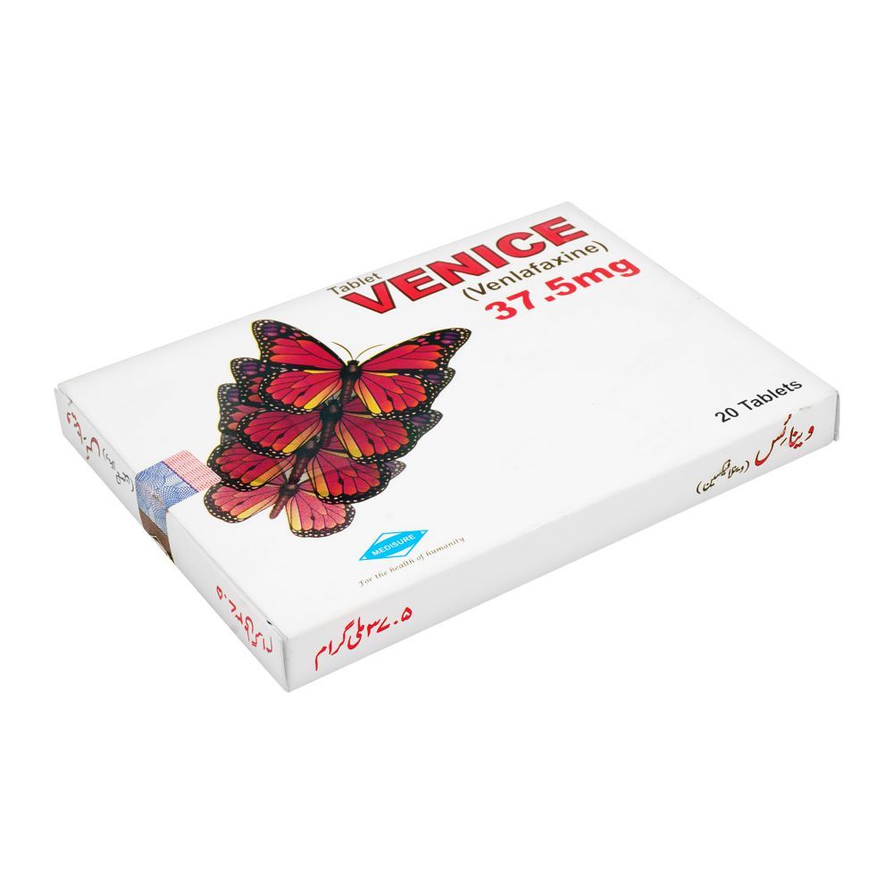 Medisure Laboratories Venice Tablet, 37.5mg, 20-Pack - Main Image