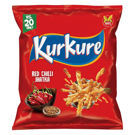 Kurkure Red Chilli Jhatka, 21g - Main Image