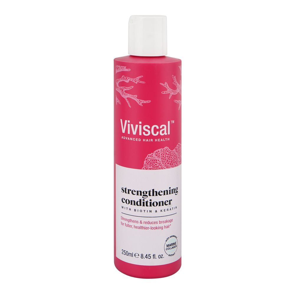 Viviscal Strengthening Conditioner, Biotin, Keratin, For Healthy Hair, 250ml - Main Image