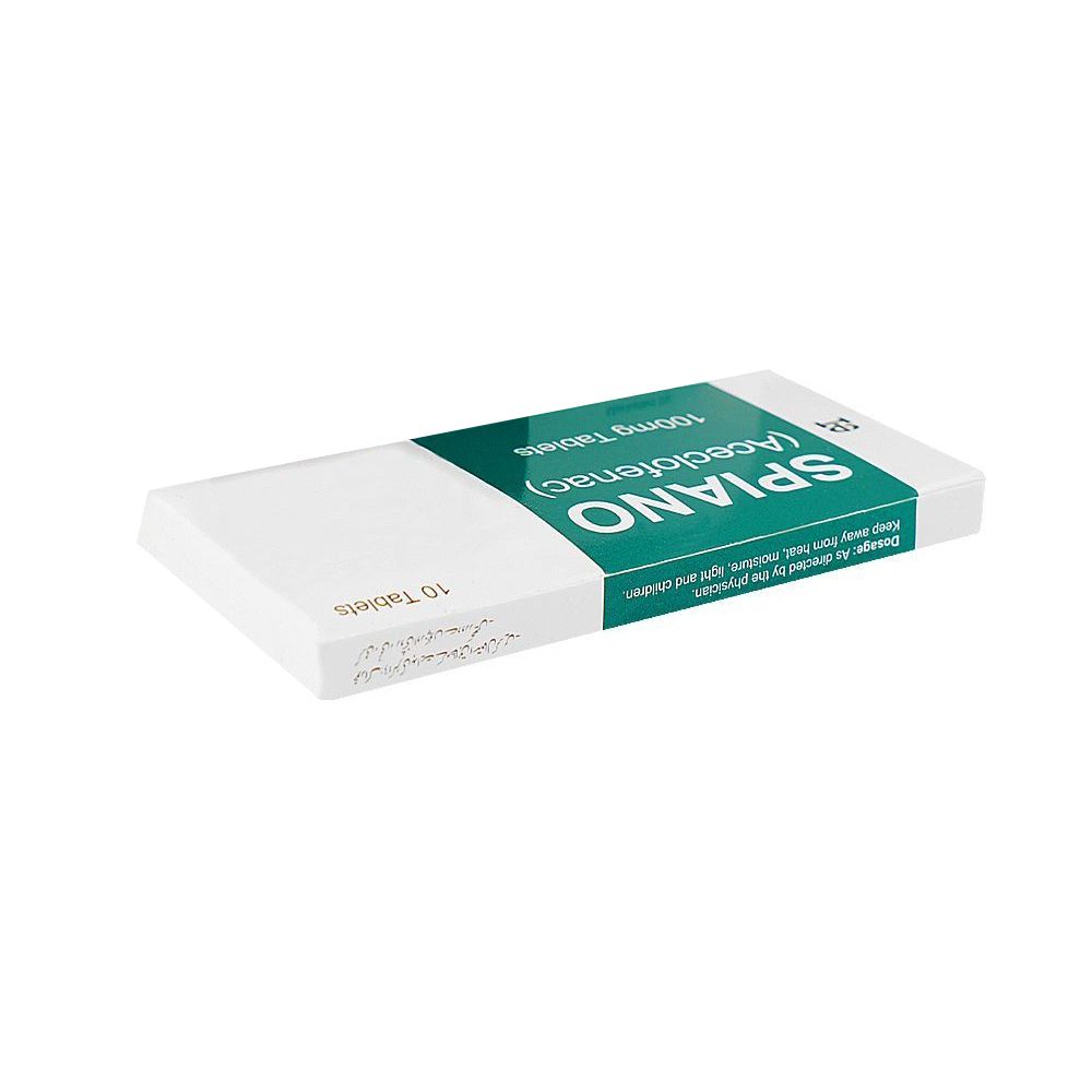 Spiano 100mg, Strip (10 Tablets) - Main Image