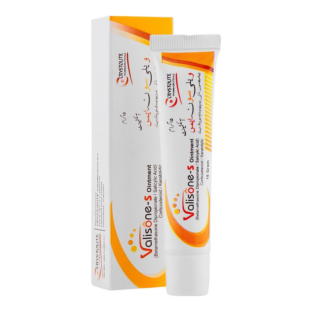 Crystolite Pharmaceuticals Valisone-S Ointment, 15g - Main Image