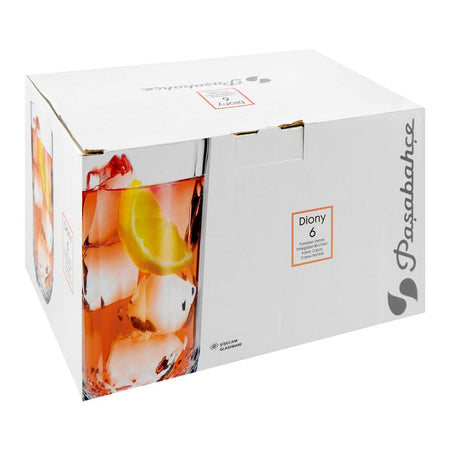 Pasabahce Diony Stemware Tumblers Glass Set, 345ml, 6-Pack, 52770 - Image 2