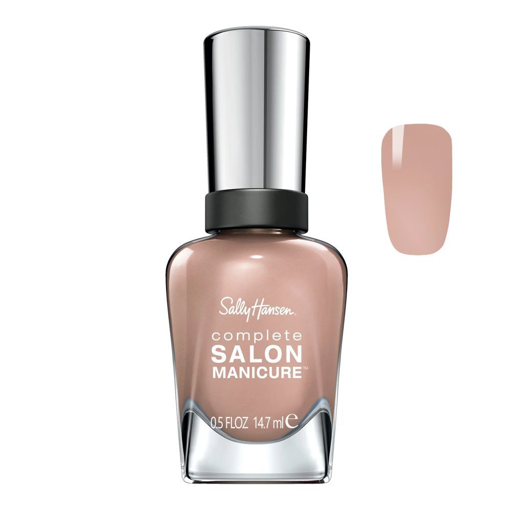 Sally Hansen Complete Salon Manicure Nail Polish, 14.7ml, 220 Cafe Au Lait - Main Image