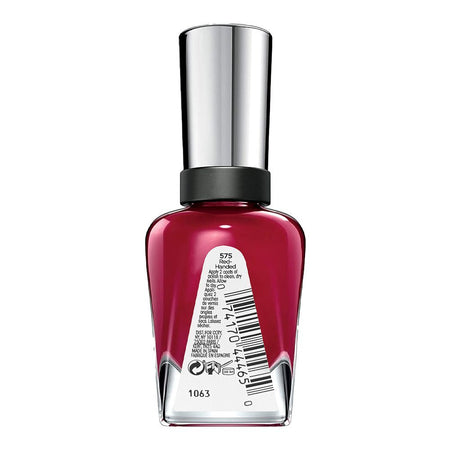 Sally Hansen Complete Salon Manicure Nail Polish, 14.7ml, 575 Red-Handed - Image 2