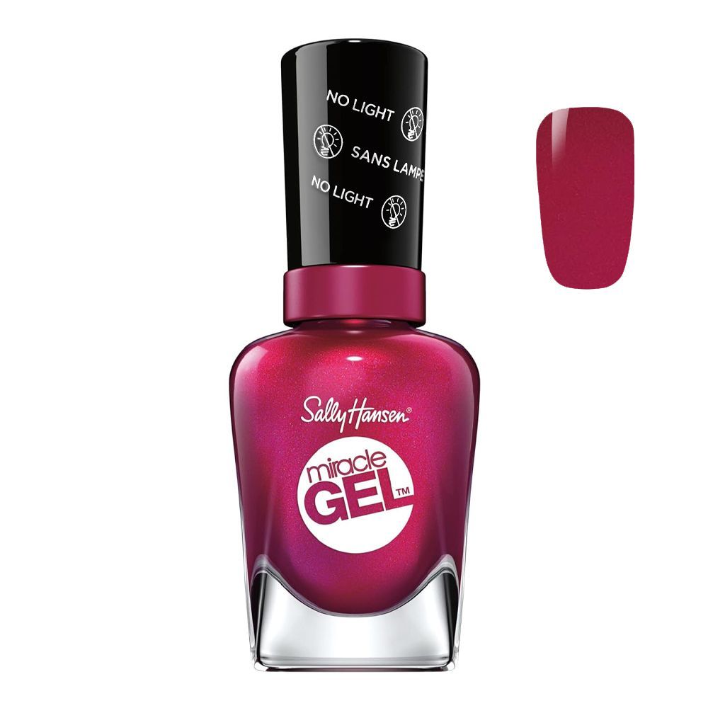 Sally Hansen Miracle Gel Nail Polish, 14.7ml, 500 Mad Women - Main Image