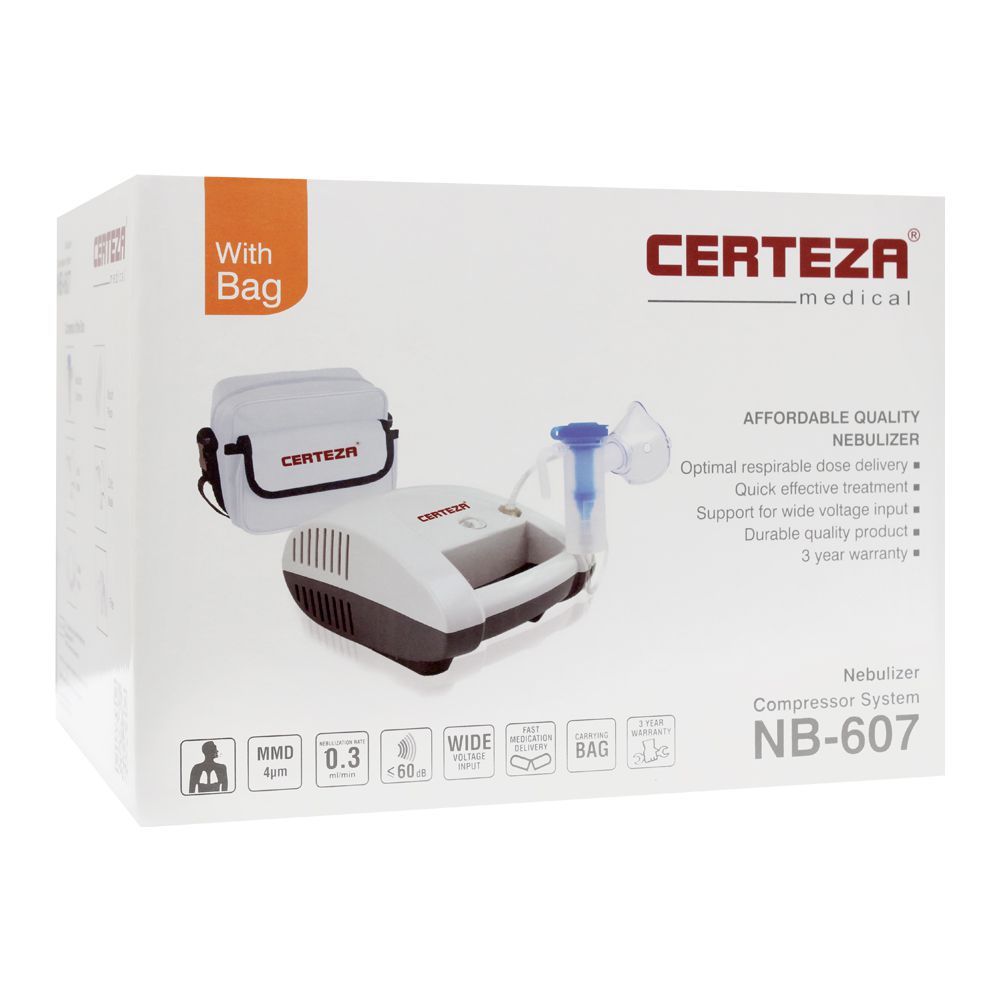 Certeza Nebulizer Compressor System, NB-607 - Image 2