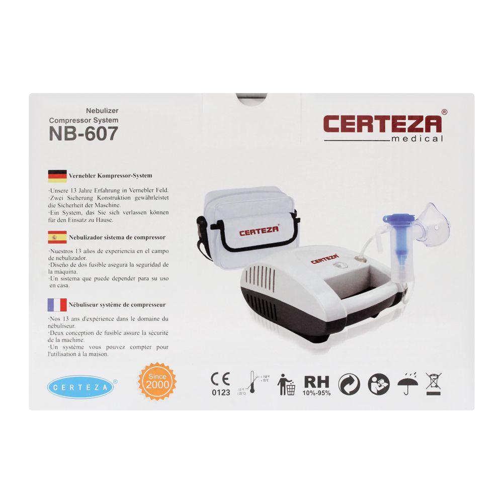 Certeza Nebulizer Compressor System, NB-607 - Image 3