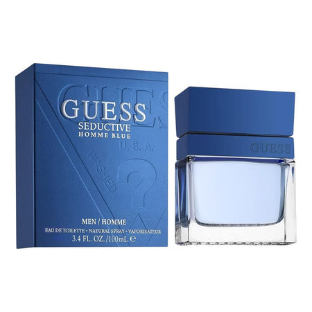 Guess Seductive Homme Blue Perfume, Eau de Toilette, For Men, 100ml - Image 3