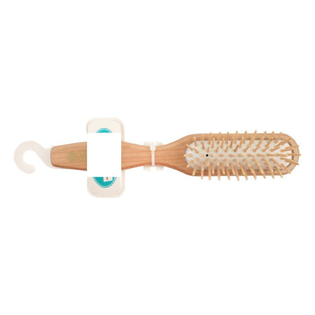 Mira Hair Brush, Small, Wooden Style, No. 321 - Image 2