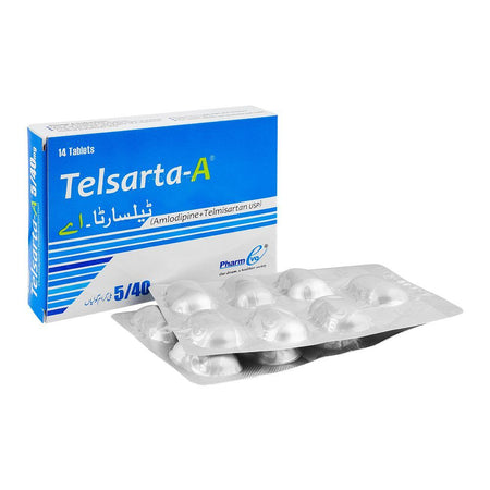 PharmEvo Telsarta-A Tablet, 5/40mg, 14-Pack - Main Image