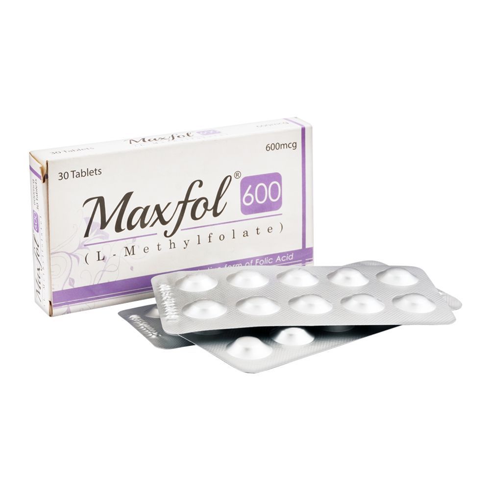 High-Q Pharmaceuticals Maxfol Tablet, 600mcg, 30-Pack - Main Image