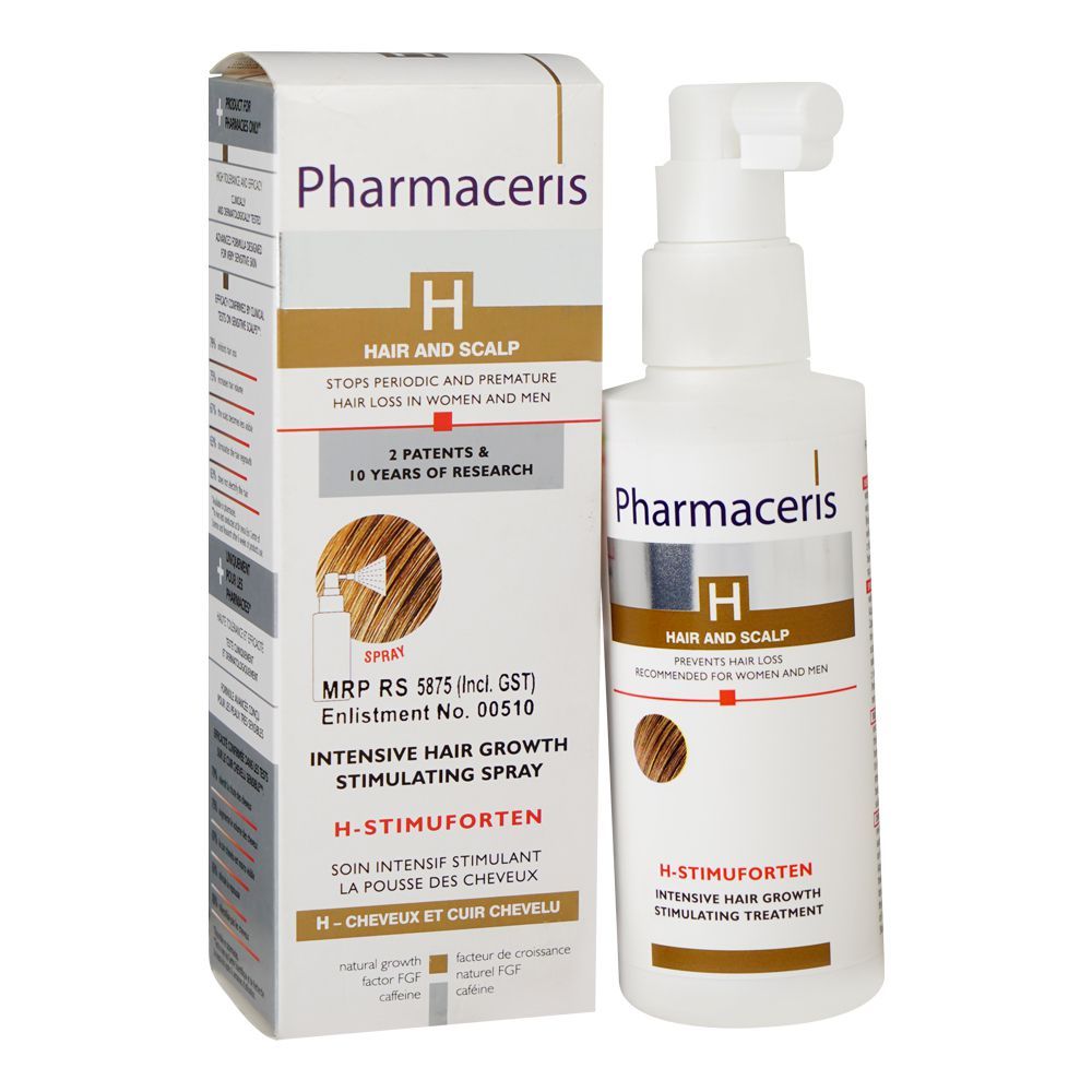 Pharmaceris Intensive Hair Growth Simulating Spray, 125ml - Main Image