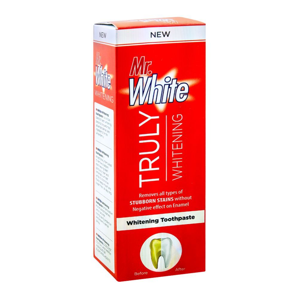 Mr. White Truly Whitening Toothpaste, 120g - Image 2
