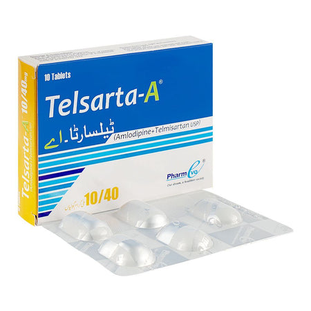 PharmEvo Telsarta-A Tablet, 10/40mg, 10-Pack - Main Image