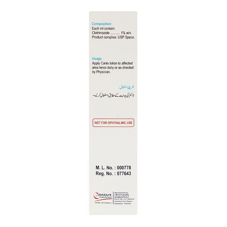 Crystolite Pharmaceuticals Canix Lotion, 60ml - Image 3