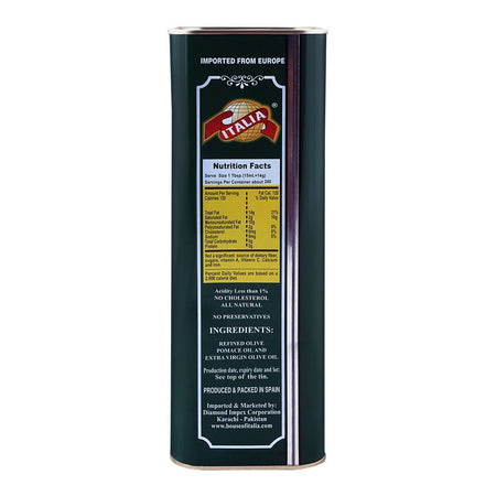 Italia Pomace Olive Oil 3000ml Tin - Image 2