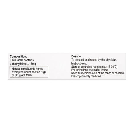 Genetics Pharmaceuticals Keplin Tablet, 15mg, 20-Pack - Image 4