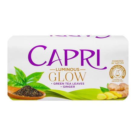 Capri Glow Green Tea Leaves Green Soap, 120g - Main Image