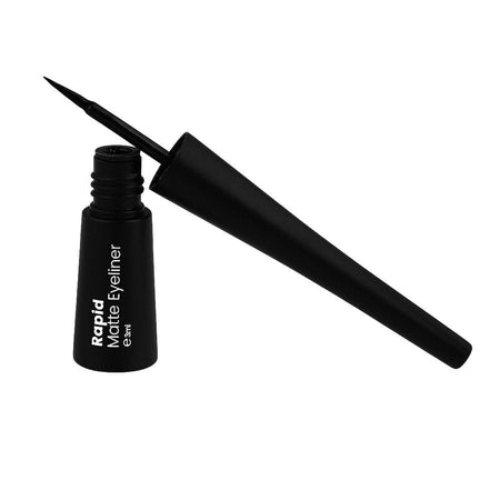 Rivaj UK Rapid Matte Eye Liner, Long Lasting & Matte Finish, Black, 3ml - Main Image