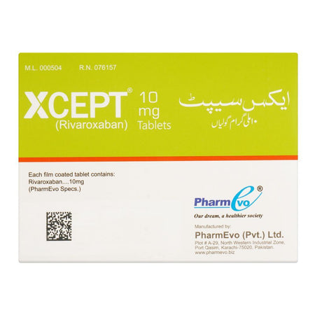 PharmEvo Xcept Tablet, 10mg, 10-Pack - Image 2