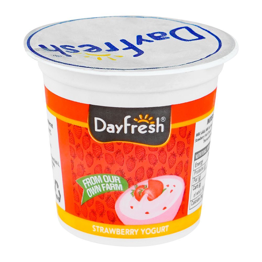 Day Fresh Strawberry Yogurt, 100g - Main Image