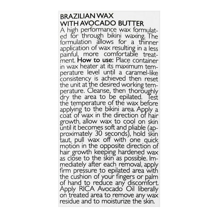 RICA Avocado Butter Brazilian No Strip Wax, For Bikini & Sensitive Area, 800g - Image 3