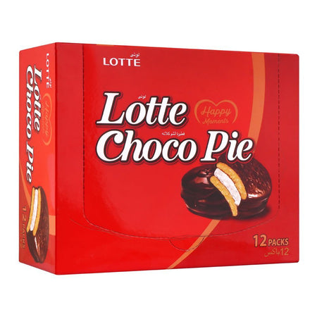 Lotte Choco Pie, 12-Pack, 336g - Main Image