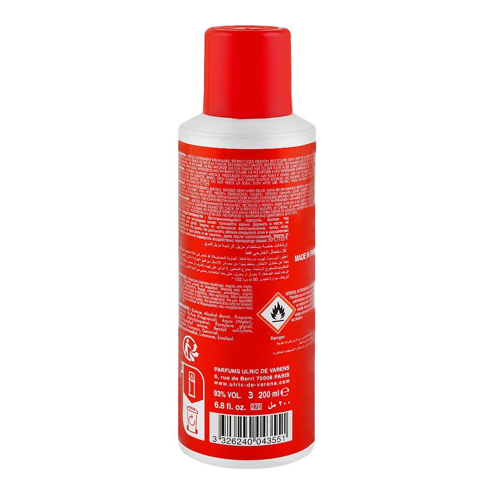 UDV Flash For Men Deodorant Body Spray, 200ml - Image 2
