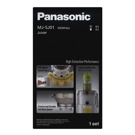 Panasonic Juicer, White, 800W, SJ-01 - Image 4
