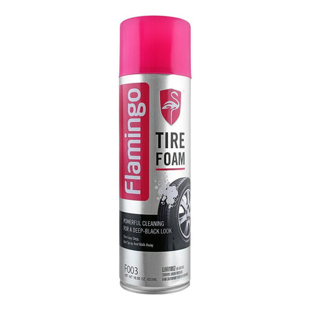 Flamingo Car Tire Foam Cleaner, 650ml - Main Image