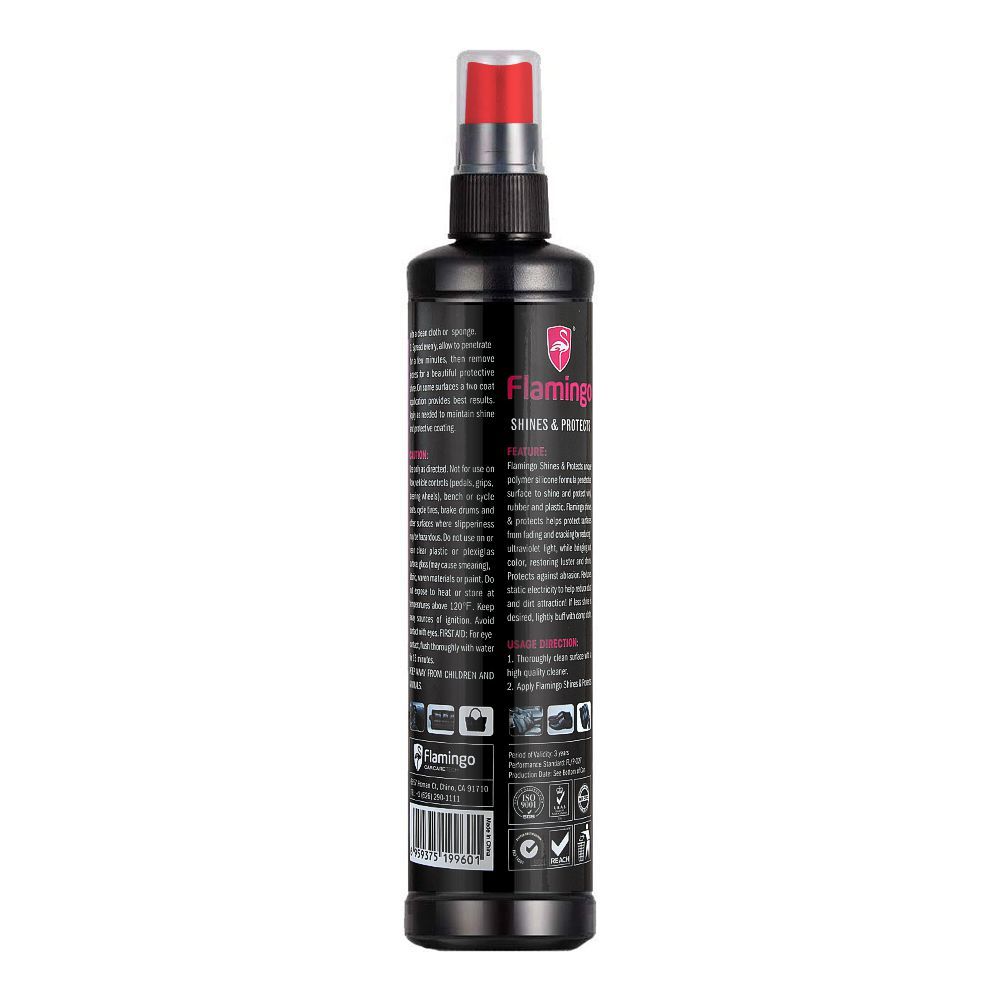 Flamingo Shines & Protects Multi-Purpose Shine Spray, 295ml - Image 2
