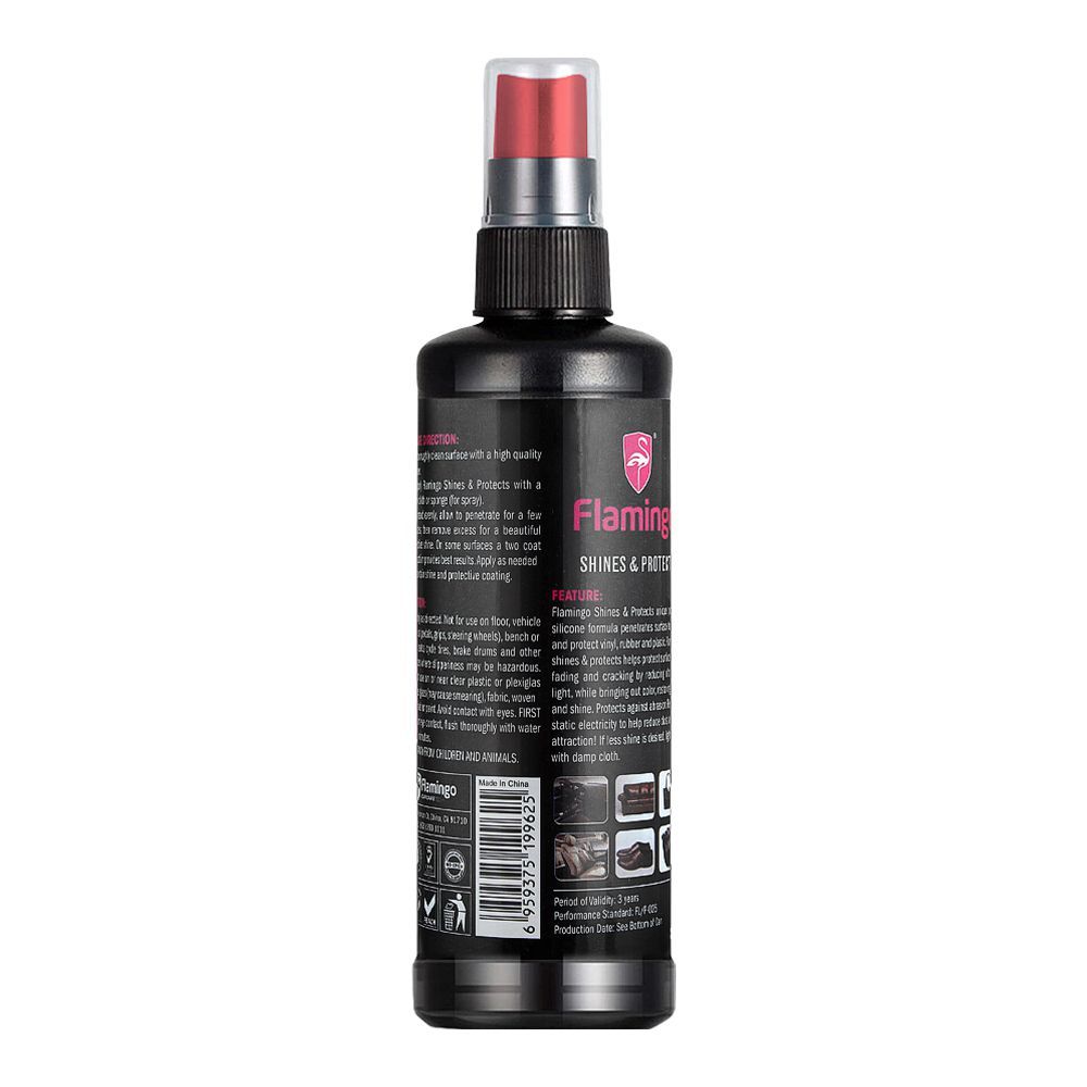 Flamingo Shines & Protects Multi-Purpose Shine Spray, 118ml - Image 2