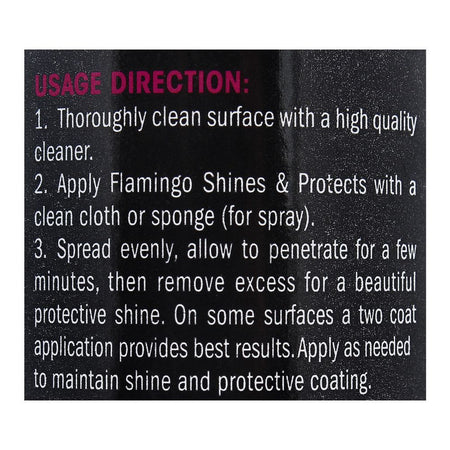Flamingo Shines & Protects Multi-Purpose Shine Spray, 118ml - Image 3