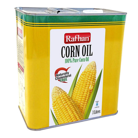 Rafhan Corn Oil 3 Litres Tin - Image 2