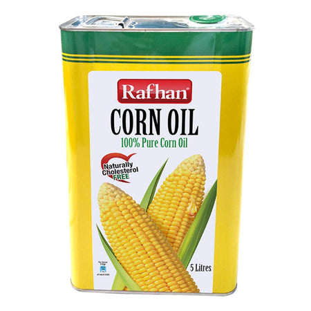 Rafhan Corn Oil 5 Litres Tin - Image 2