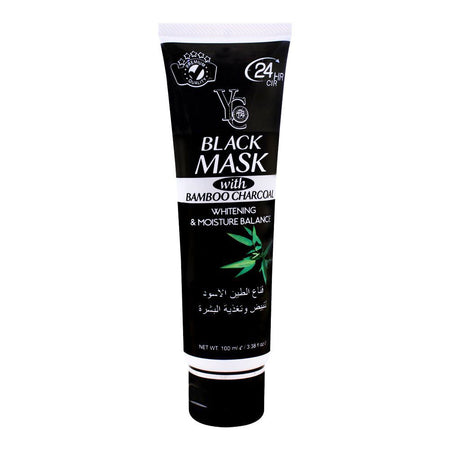 YC Black Mask With Bamboo Charcoal, 100ml - Main Image