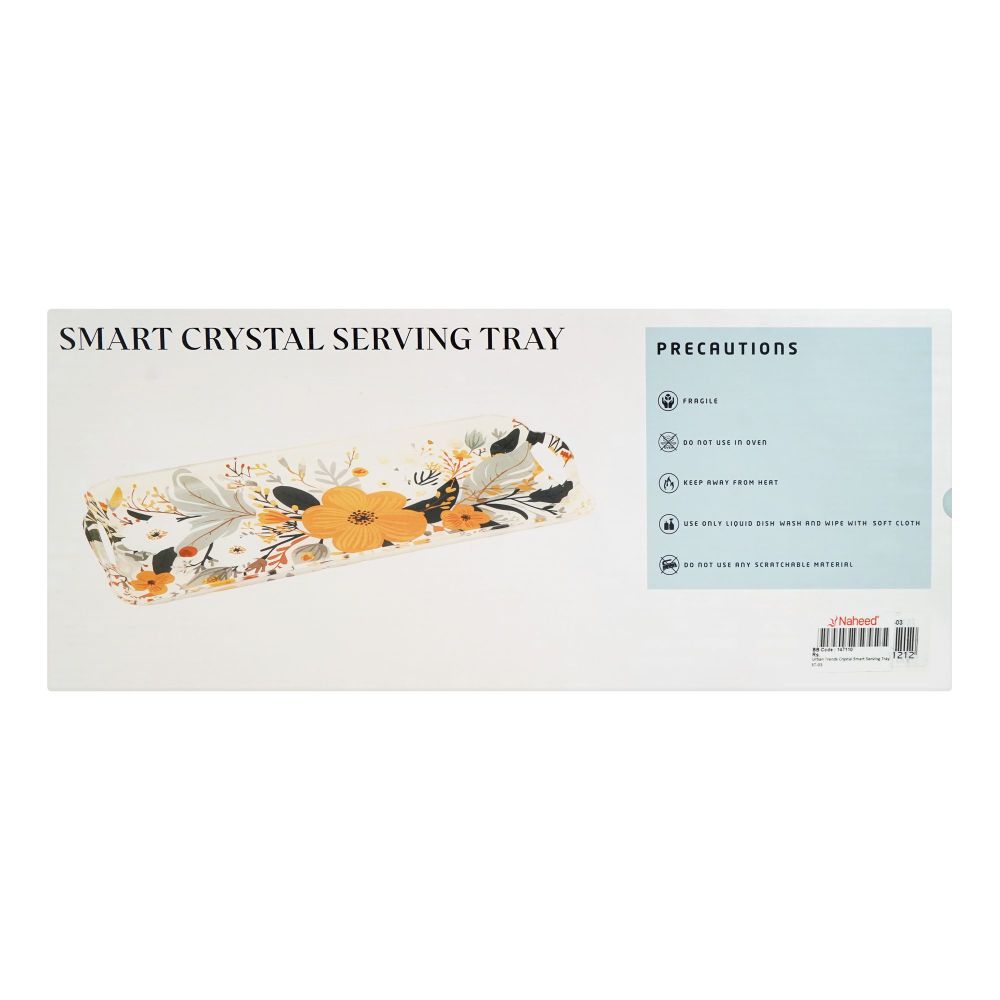 Urban Trends Crystal Smart Serving Tray, ST-03 - Image 5