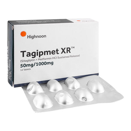 Highnoon Laboratories Tagipmet XR Tablet, 50/1000mg, 14-Pack - Main Image