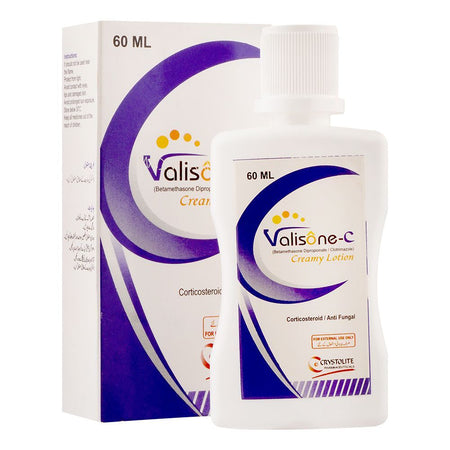 Crystolite Pharmaceuticals Valisone-C Creamy Lotion, 60ml - Main Image
