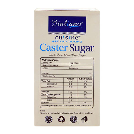 Italiano Caster Sugar, 300g - Image 2