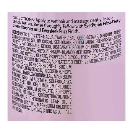 L'Oreal Paris Ever Pure Marula Oil Frizz-Defy Shampoo, Sulfate Free, 250ml - Image 3