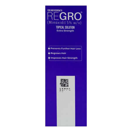 ReGro Topical Hair Regrowth Solution (Minoxidil 5%), 60ml - Image 4