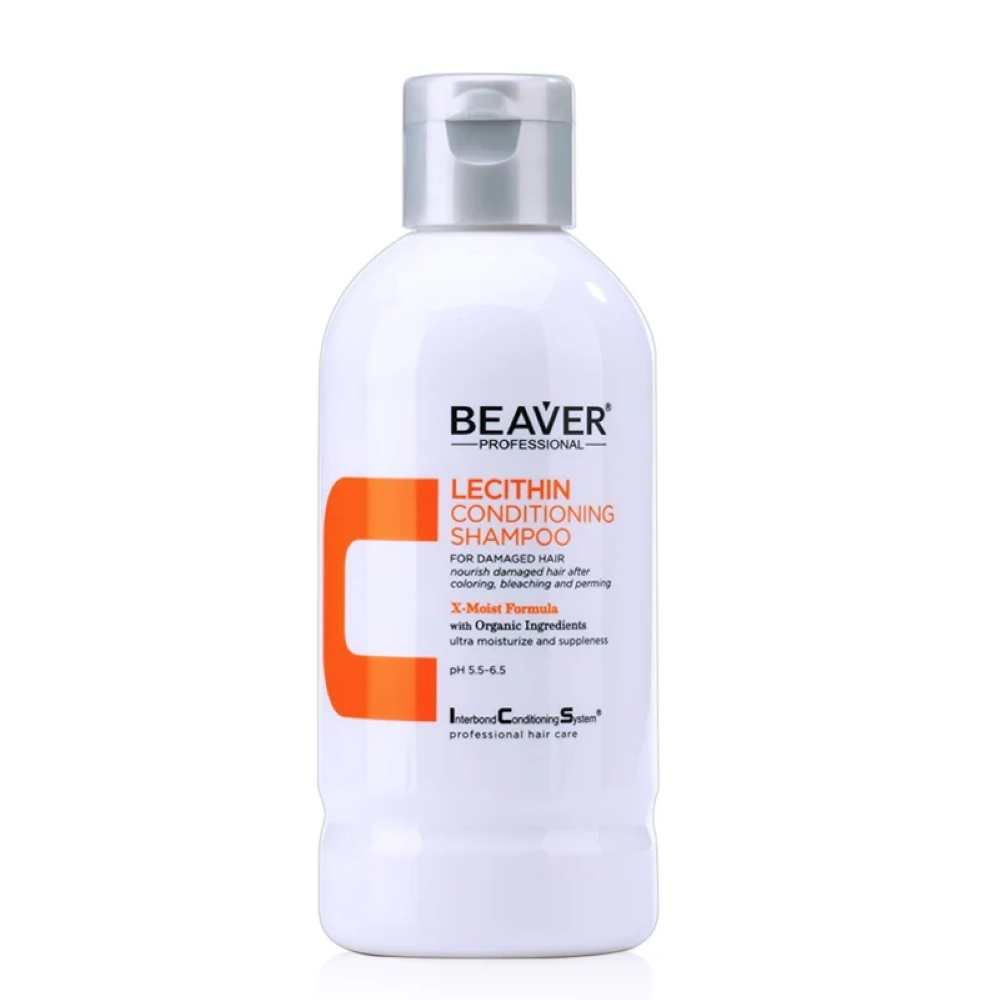 Beaver Lecithin Conditioning Shampoo, For Split & Broken Hair, 300ml - Main Image