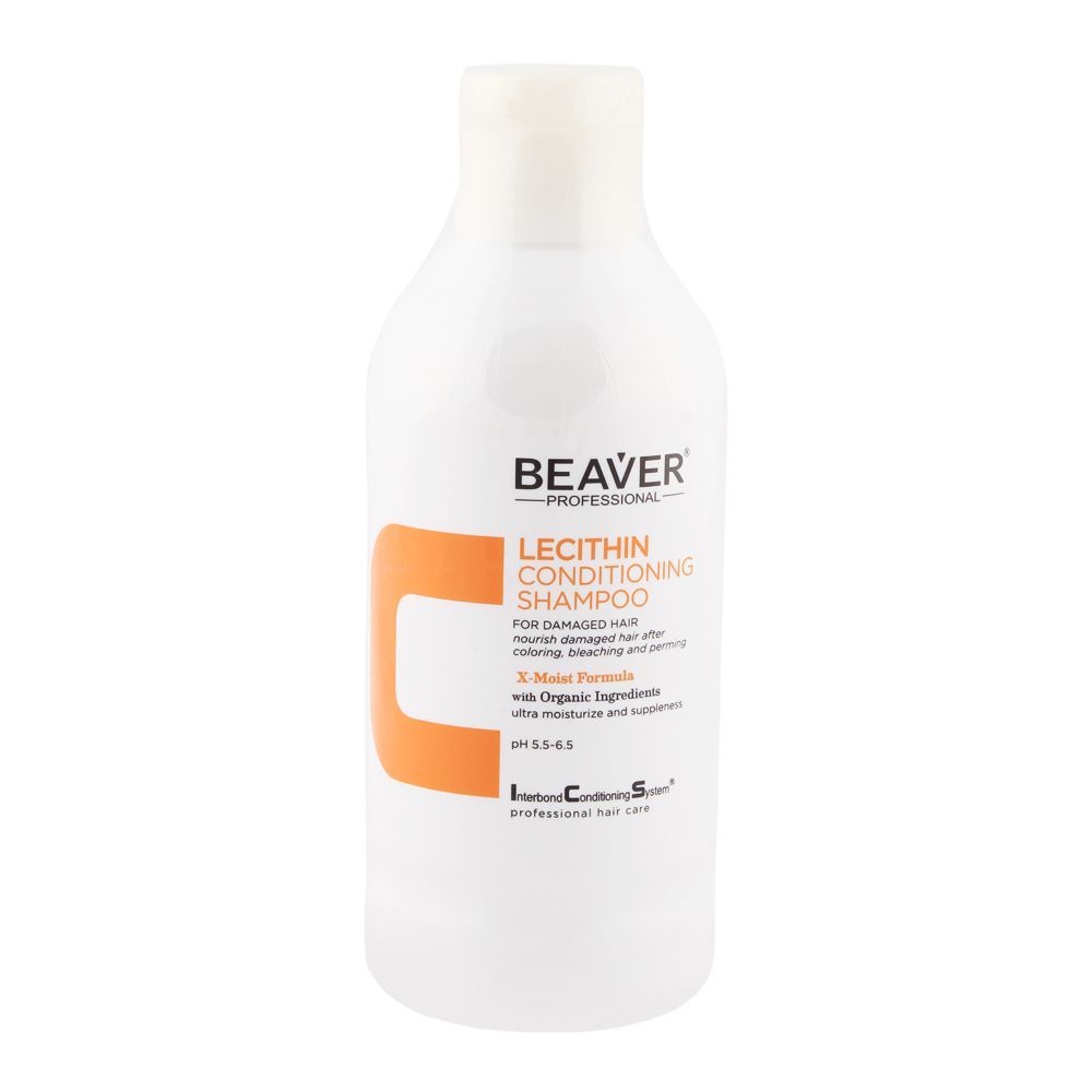 Beaver Professional Lecithin Conditioning Shampoo, 300ml - Main Image