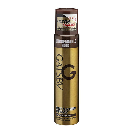 Gatsby Set & Keep Unbreakable Ultra Hard Hair Spray, 200ml + 50ml Extra, Level 7 - Main Image