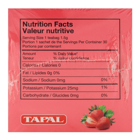 Tapal Strawberry Green Tea Bags 30-Pack - Image 2