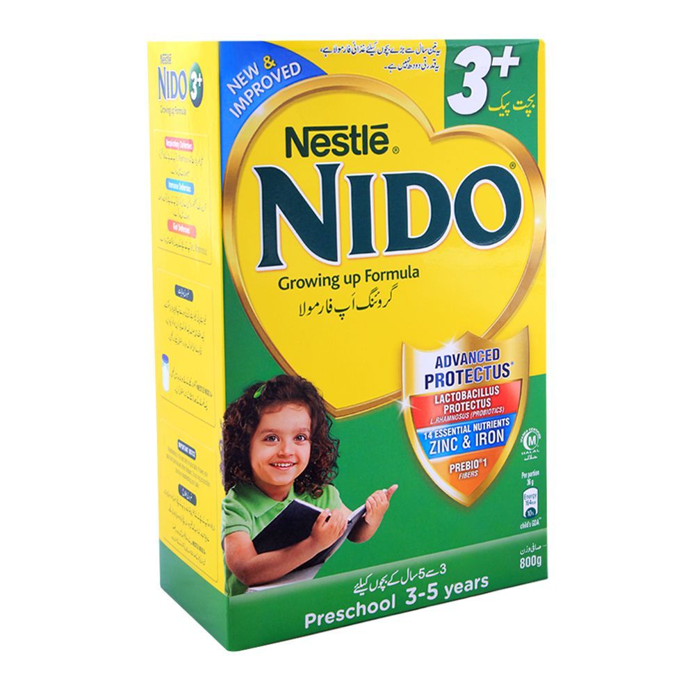 Nestle Nido 3+, Growing-Up Formula, 800g Economy Pack - Main Image