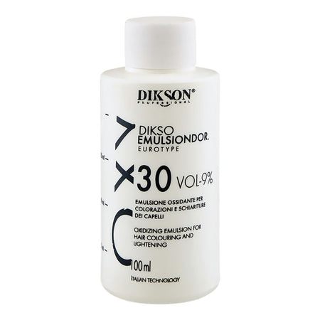 Dikson Dikso Emulsiondor Eurotype Developer 9% 30 Vol, For Hair Colouring & Lightening, 100ml - Main Image